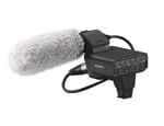 Sony XLR-K3M adaptör seti, XLR Box ve yön mikrofonlu, siyah