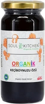Soul Kitchen Organik Keçiboynuzu Özü 315gr (Soğuk Sıkım) (Şeker İlavesiz)