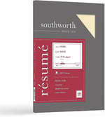 Southworth®%100 Pamuk Özgeçmiş Kağıdı, 8 1/2 