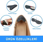 SP06 - Yapışkanlı Bilek Koruma | Topuk Vurma Önleyici Ve Ayakkabı Daraltma Yumuşak Sünger Ped