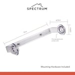 Spectrum Diversified Duvara Monte Kağıt Havluluk, Şeffaf