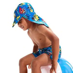 Speedo Erkek Çocuk Yüzmeyi Öğrenin Güneş Koruma Şapkası Koruma Şapkası