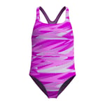 Speedo Hyperboom Alv Mdlt Jf Pink Kız Çocuk Mayosu 8-00372818627 Pembe