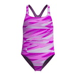 Speedo Hyperboom Alv Mdlt Jf Pink Kız Çocuk Mayosu 8-00372818627 Pembe