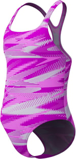 Speedo Hyperboom Alv Mdlt Jf Pink Kız Çocuk Mayosu 8-00372818627 Pembe