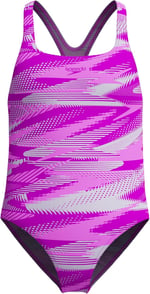 Speedo Hyperboom Alv Mdlt Jf Pink Kız Çocuk Mayosu 8-00372818627 Pembe
