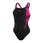Speedo Hyperboom Splice Muscleback Tek Parça Mayo Kadın