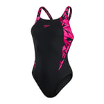 Speedo Hyperboom Splice Muscleback Tek Parça Mayo Kadın