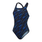Speedo Placement Muscleback Swimsuit Kadın Yüzücü Mayosu