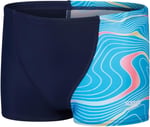 Speedo SPEEDO BOYS DIGITAL ALLOVER V-CUT LACİVERT Çocuk Mayo LACİVERT 13-14