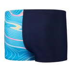 Speedo SPEEDO BOYS DIGITAL ALLOVER V-CUT LACİVERT Çocuk Mayo LACİVERT 13-14