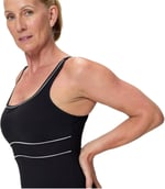 Speedo Speedo Spdscu Cntr Eclipse 1Pc Af Black Kadın Yüzücü Mayosu 8-00306700334 Siyah
