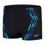 Speedo Tech Prnt Asht Am Erkek Mayo - 8-00303314533 Kırmızı/Siyah