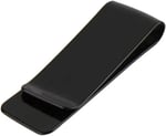 Spelt Metal Kağıt Para Tokası Kart Tutucu Klips Cüzdan Siyah 5,2cm x 2cm