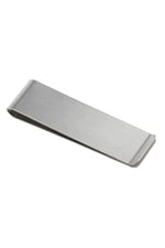 Spelt Metal Kağıt Para Tokası Kart Tutucu Klips Cüzdan Ataş Gümüş 70 mm x 20 mm