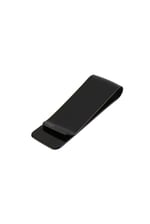 Spelt Metal Kağıt Para Tokası Kart Tutucu Klips Cüzdan Siyah 5,2cm x 2cm