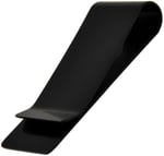 Spelt Metal Kağıt Para Tokası Kart Tutucu Klips Cüzdan Ataş Siyah 50 mm x 15 mm