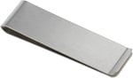 Spelt Metal Kağıt Para Tokası Kart Tutucu Klips Cüzdan Ataş Gümüş 70 mm x 20 mm