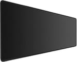 Spelt Primary 100x50cm XXXL 3mm Speed Yüzey Büyük Kauçuk Kaymaz Tabanlı Mousepad Mat Desensiz Siyah - Seçenekler: 100U x 50G cm, Genişletilmiş X-Large