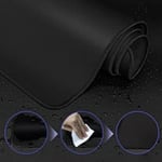 Spelt Primary 100x50cm XXXL 3mm Speed Yüzey Büyük Kauçuk Kaymaz Tabanlı Mousepad Mat Desensiz Siyah - Seçenekler: 100U x 50G cm, Genişletilmiş X-Large