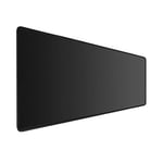 Spelt Primary 100x50cm XXXL 3mm Speed Yüzey Büyük Kauçuk Kaymaz Tabanlı Mousepad Mat Desensiz Siyah - Seçenekler: 100U x 50G cm, Genişletilmiş X-Large