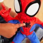 Spidey and his Amazing Friends Marvel Dance 'N Crawl Spidey, İnteraktif Peluş Oyuncak, 20 İfade ve Sesler, 2 Şarkı, Çocuklar için Süper Kahraman Oyuncakları 3 ve Üzeri