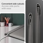 Spigen 14'' / 13'' MacBook & Notebook Laptop Taşıma Çantası Valentinus Sleeve Gri - AFA06415 (Spigen TR Garantili) - Seçenekler: 14 inch, 14inch, 16 inch