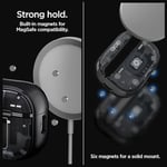 Spigen AirPods Pro 2 ile Uyumlu Kılıf Ultra Hybrid Zero One Sararmaya Dayanıklı Tasarım Siyah Kapak - ACS05593 (Spigen TR Garantili)