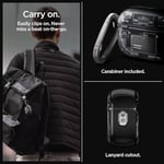 Spigen AirPods Pro 2 ile Uyumlu Kılıf Ultra Hybrid Zero One Sararmaya Dayanıklı Tasarım Siyah Kapak - ACS05593 (Spigen TR Garantili)