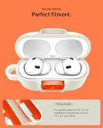 Spigen AirPods Pro 3 ile Uyumlu Kılıf Nano Pop Kaymaz Silikon Bej Kapak - ACS10134 (Spigen TR Garantili)