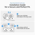 Spigen AirPods Pro 3 ile Uyumlu Kılıf Ultra Hybrid Sararmaya Dayanıklı Şeffaf Kapak - ACS10019 (Spigen TR Garantili)