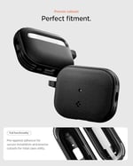 Spigen AirPods Pro 3 ile Uyumlu Kılıf Vault Kaymaz Dokulu Yüzey Siyah Kapak - ACS09826 (Spigen TR Garantili)