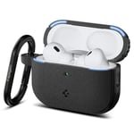Spigen AirPods Pro 3 ile Uyumlu Kılıf Vault Kaymaz Dokulu Yüzey Siyah Kapak - ACS09826 (Spigen TR Garantili)