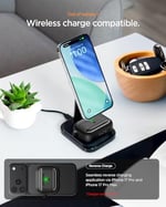 Spigen AirPods Pro 3 ile Uyumlu Kılıf Rugged Armor Üst Düzey Koruma Siyah Karbon Kapak - ACS09822 (Spigen TR Garantili) - Seçenekler: AirPods Pro 3rd Generation, AirPods 4th Generation