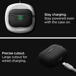 Spigen AirPods Pro ile Uyumlu Kılıf Urban Fit Örgü Kumaş Siyah Kapak - ASD00572 (Spigen TR Garantili)