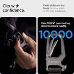 Spigen Anahtarlık Kanca ve Şişe Açacağı Carabiner Füme - AHP01869 (Spigen TR Garantili)