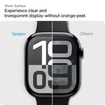 Spigen Apple Watch 42mm Seri 11/10 ile Uyumlu Kolay Kurulum Film Ekran Koruyucu Elite Shield EZ Fit (2 Adet) Şeffaf - AFL08580 (Spigen TR Garantili)
