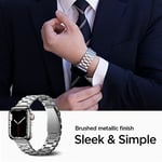Spigen Apple Watch 44mm / 42mm (Seri 1/2/3/4/5/6/SE ile Uyumlu) Kayış Modern Fit Silver - 062MP25404