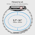 Spigen Apple Watch 44mm / 42mm (Seri 1/2/3/4/5/6/SE ile Uyumlu) Kayış Modern Fit Silver - 062MP25404