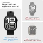 Spigen Apple Watch 46mm Seri 11/10 ile Uyumlu Kolay Kurulum Film Ekran Koruyucu Elite Shield EZ Fit (2 Adet) Şeffaf - AFL08579 (Spigen TR Garantili)