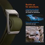 Spigen Apple Watch 49/46/45mm Ultra 3/2/1 / Seri 11/10/9/8/7 ile Uyumlu Kordon Band Lite Fit Ultra Örme Naylon Kumaş Haki Kayış - AMP05985 (Spigen TR Garantili) | Apple Watch Ultra 3/2/1 49 mm, Seri 1