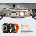 Spigen Apple Watch 49mm Ultra 2/1 ile Uyumlu Cam Ekran Koruyucu GLAS.tR Slim HD Pro Titanyum - AGL06161 (Spigen TR Garantili)