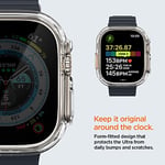 Spigen Apple Watch 49mm Ultra 3/2/1 ile Uyumlu Kılıf Thin Fit Ultra İnce ve Hafif Şeffaf Kapak - ACS05917 (Spigen TR Garantili)