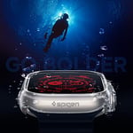 Spigen Apple Watch 49mm Ultra 3/2/1 ile Uyumlu Kılıf Thin Fit Ultra İnce ve Hafif Şeffaf Kapak - ACS05917 (Spigen TR Garantili)