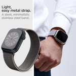 Spigen Apple Watch Serisi ile uyumlu Metal Fit Kayış Bandı (49 mm / 45 mm / 44 mm / 42 mm)