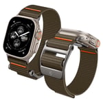 Spigen DuraPro Flex Ultra Apple Watch Ultra2/Apple Watch Ultra 49 mm, Seri 9/8/SE2/7/6/SE/5/4/3/2/1 45 mm/44 mm/42 mm Ayarlanabilir Solo Döngü Bant Kayışı