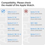 Spigen DuraPro Flex Ultra Apple Watch Ultra2/Apple Watch Ultra 49 mm, Seri 9/8/SE2/7/6/SE/5/4/3/2/1 45 mm/44 mm/42 mm Ayarlanabilir Solo Döngü Bant Kayışı