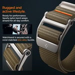 Spigen DuraPro Flex Ultra Apple Watch Ultra2/Apple Watch Ultra 49 mm, Seri 9/8/SE2/7/6/SE/5/4/3/2/1 45 mm/44 mm/42 mm Ayarlanabilir Solo Döngü Bant Kayışı