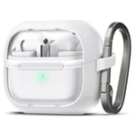 Spigen Galaxy Buds 3 Pro/Buds 3 ile Uyumlu Kılıf Ultra Hybrid Sararmaya Dayanıklı Beyaz Şeffaf Kapak - ACS08431 (Spigen TR Garantili)