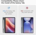Spigen Galaxy Tab S10 FE / S9 ile Uyumlu Kılıf Rugged Armor Pro Stand özellikli Üst Düzey Koruma Siyah Karbon Kapak - ACS09380 (Spigen TR Garantili)
